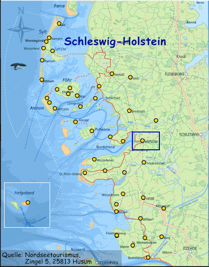 Nordseekarte